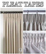 "Charcoal linen curtains - True Things"