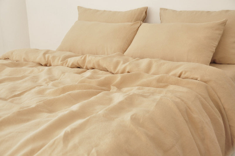 "Caramel duvet cover - True Things"