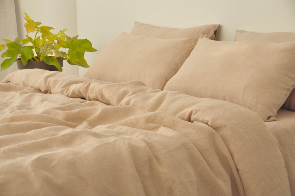 "Caramel duvet cover - True Things"