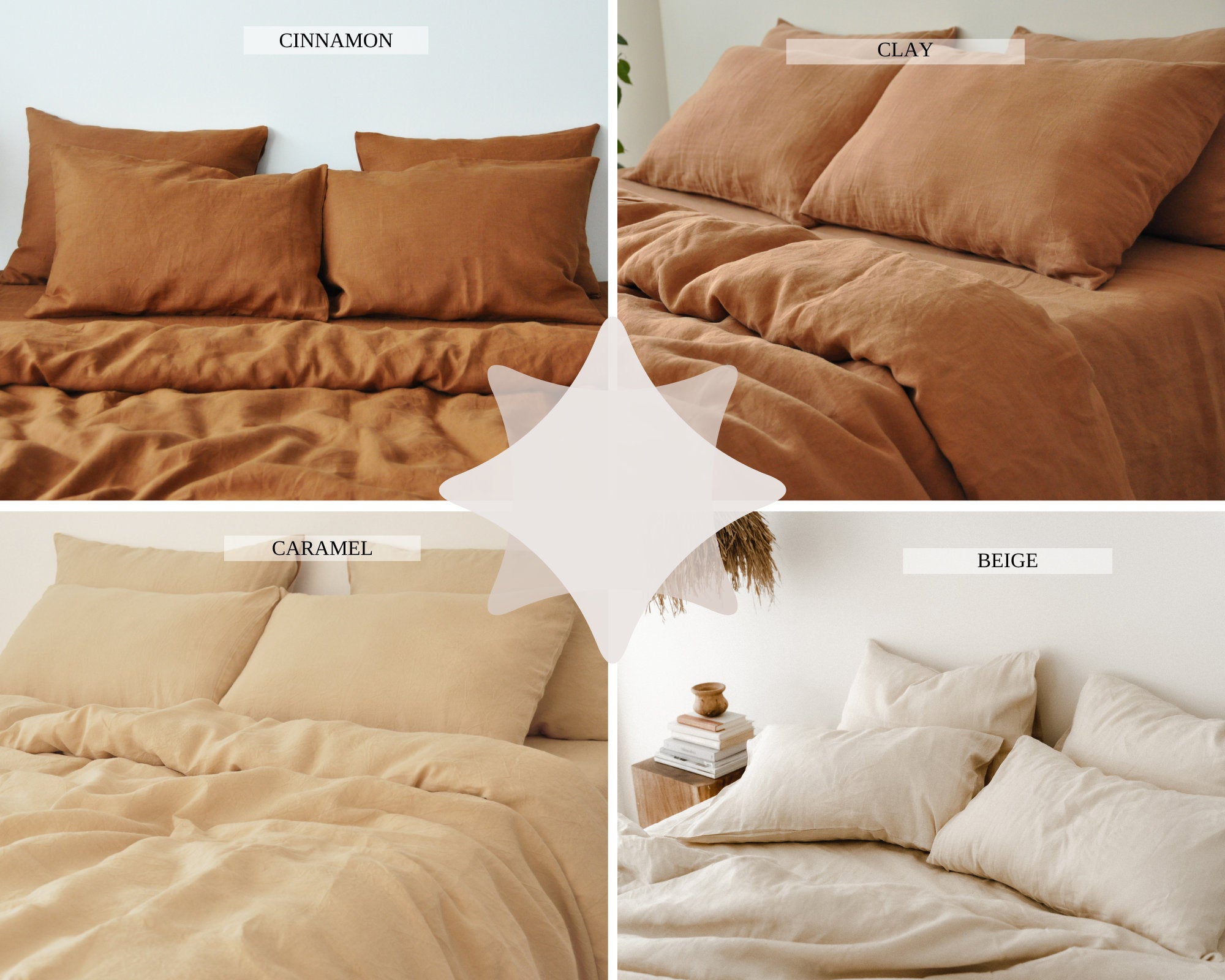 Linen pillowcases