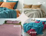 Linen coverlet with or without filling