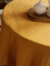Turmeric tablecloth