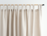 Undyed curtains