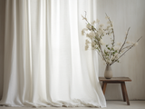 Rideaux blancs
