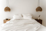 White sheet set