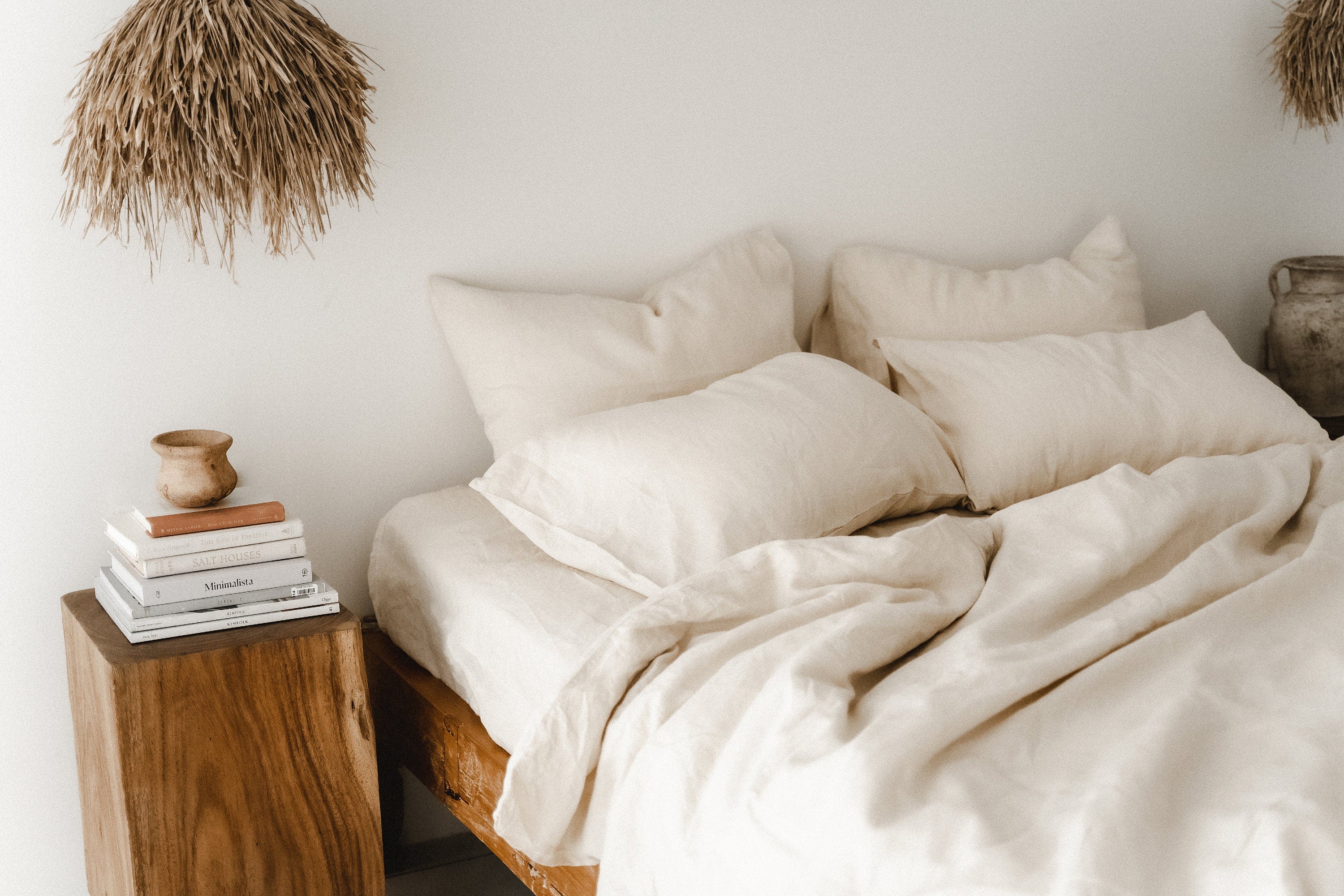 READY TO SHIP 2 Beige linen pillowcase Beige pillow cover King Queen Standard Euro Decorative Square, Lumbar, Custom size Envelope closure