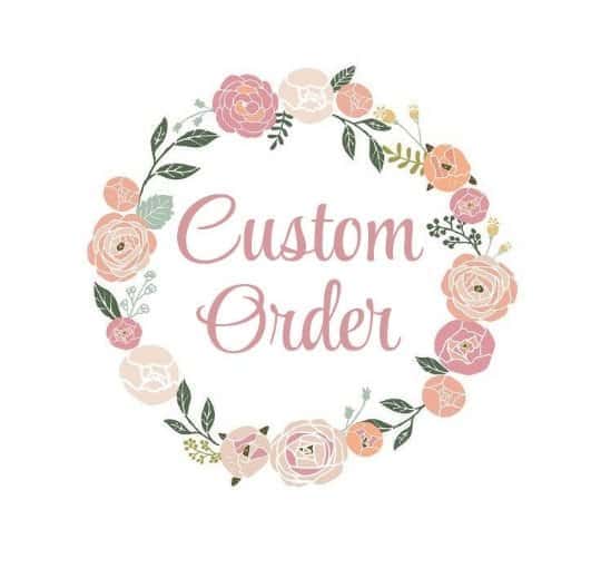 Custom listing for Dawn - True Things