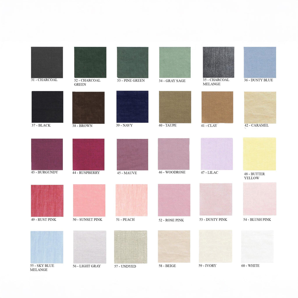 Linen pillowcases