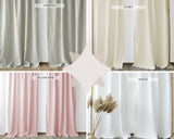 Linen curtains regular and blackout