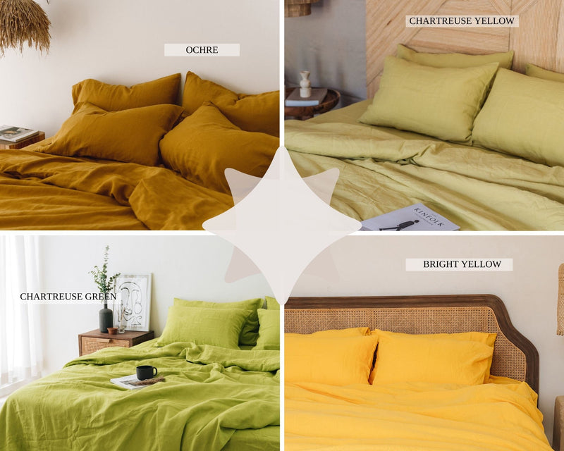 Linen duvet_cover with or without pillowcases
