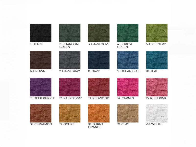 Muslin bedding set 2 layer 4 layer