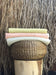 Ready to ship Peach waffle linen coverlet