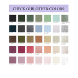 Ready to ship from Florida 1 Rose pink regular and blackout linen curtains
