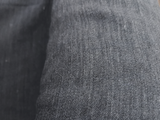 Dark gray melange sheet set