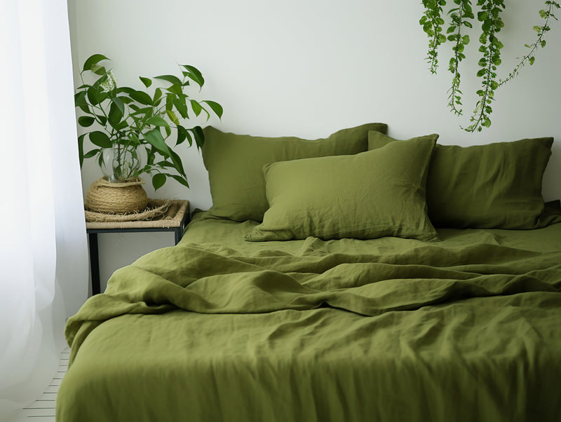 Olive sheet set