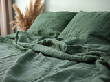 Pine green flat sheet