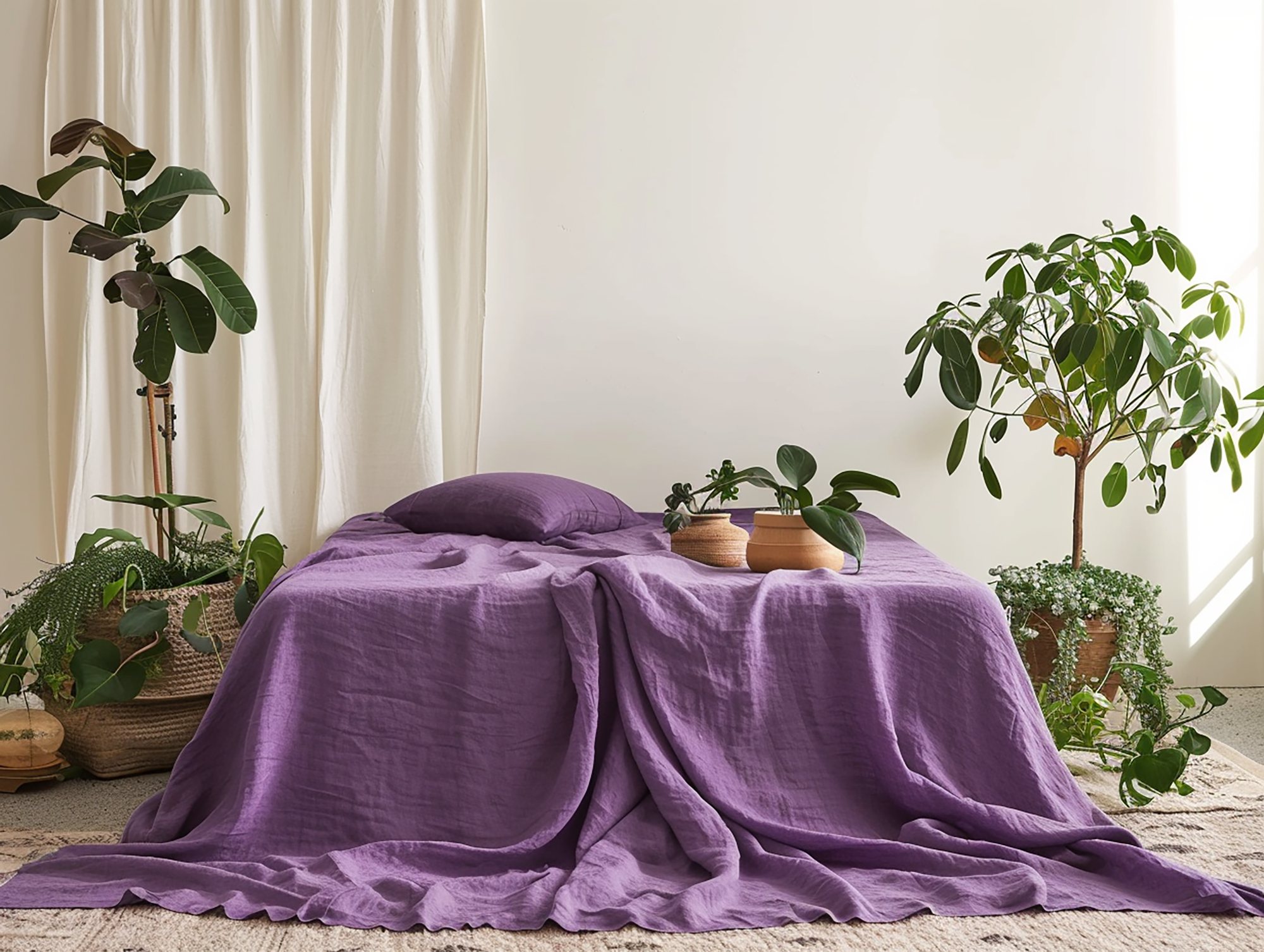 Orchid flat sheet