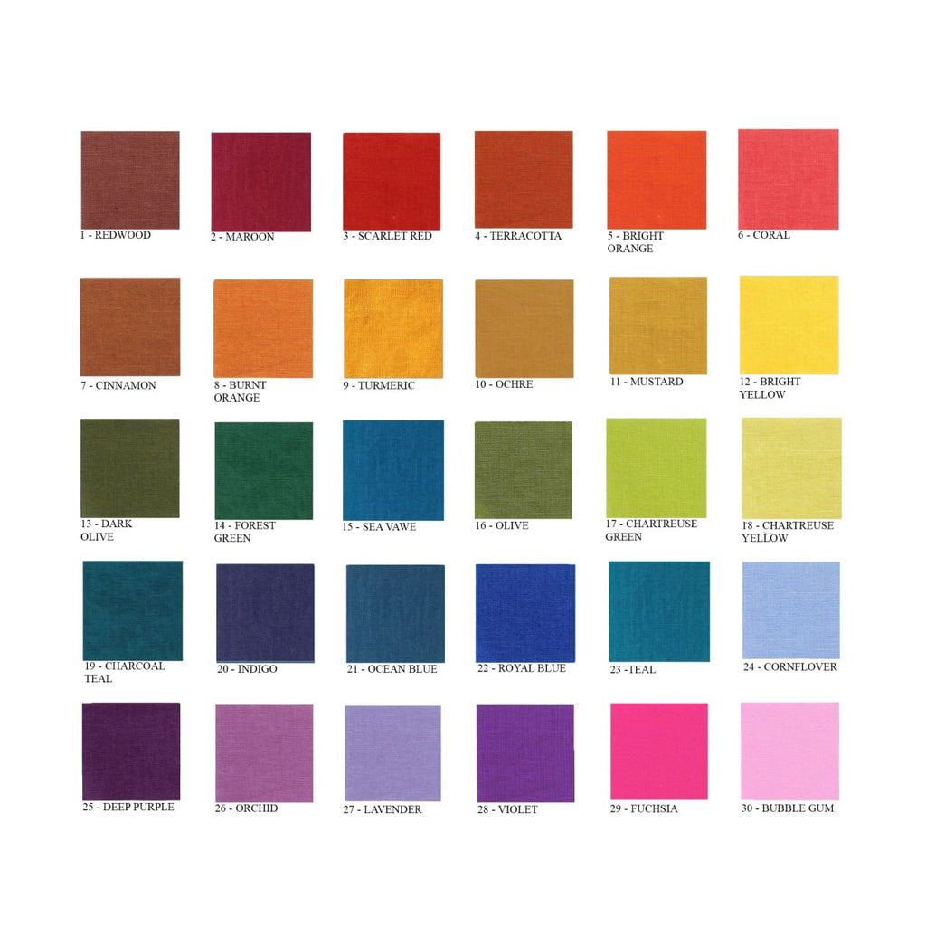 Butter Yellow linen duvet cover