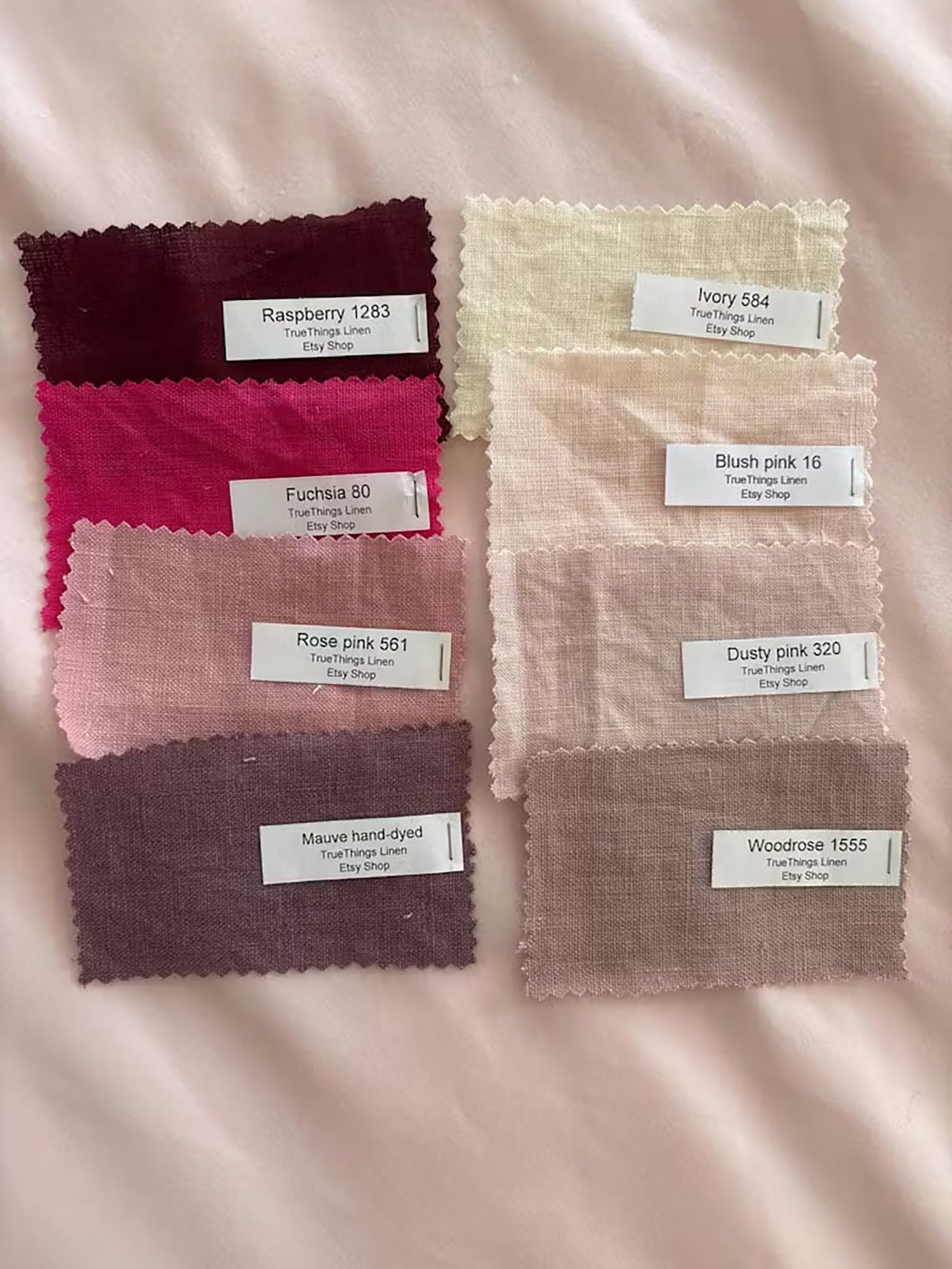 Échantillons de tissus (plus de 70 couleurs)