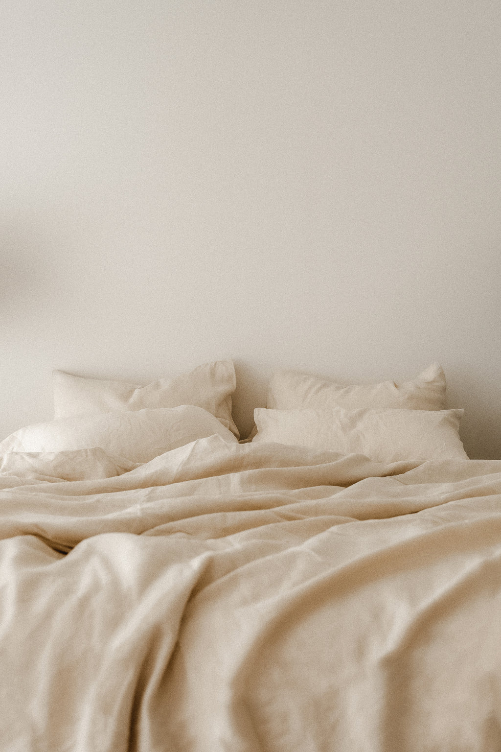 Drap-housse beige