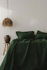 Forest green flat sheet