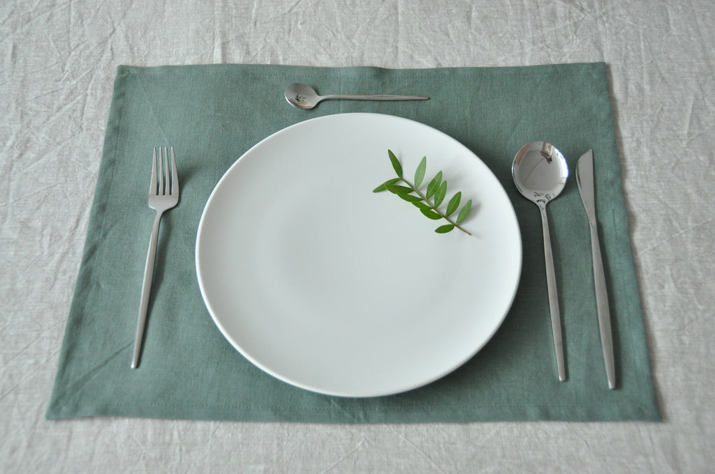 Nappe en lin non teint