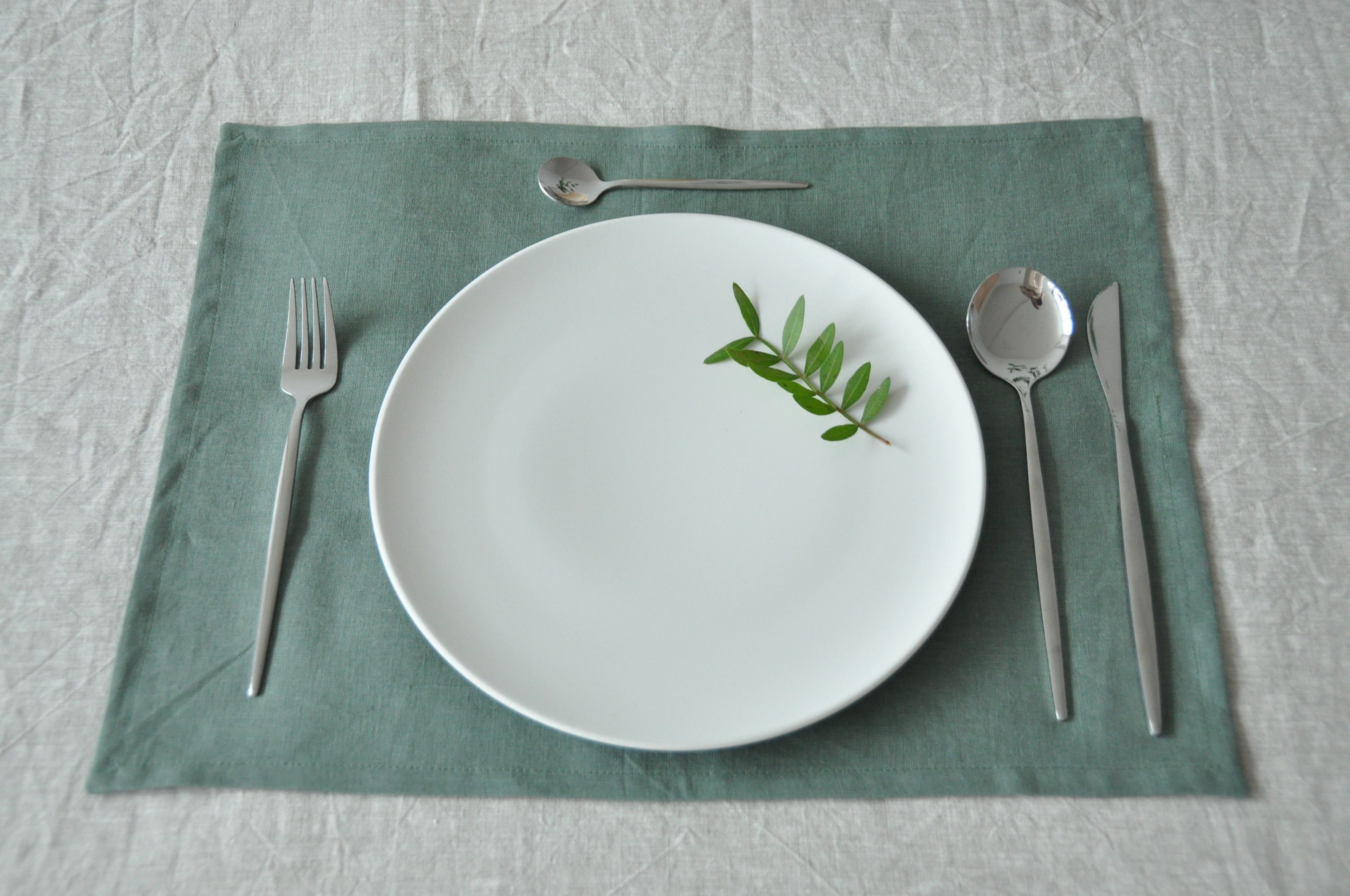 Nappe en lin non teint