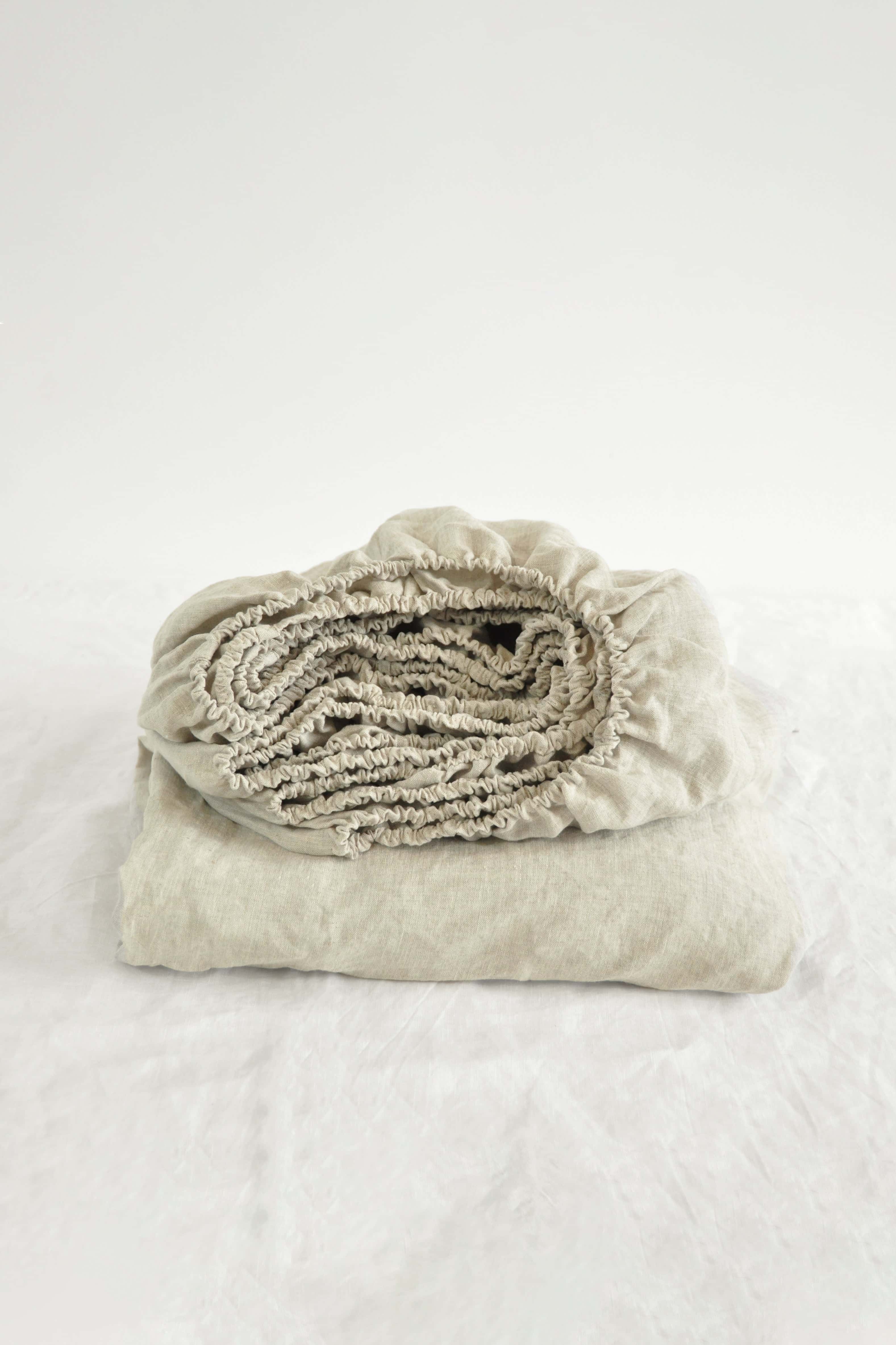 Drap-housse non teint