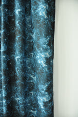 Starry sky linen curtains