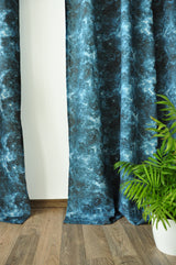 Starry sky linen curtains