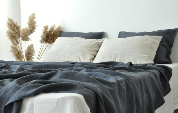 Charcoal coverlet