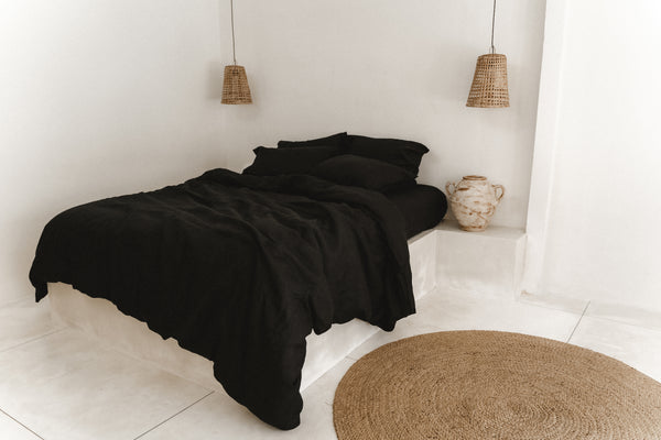 Black pillowcase