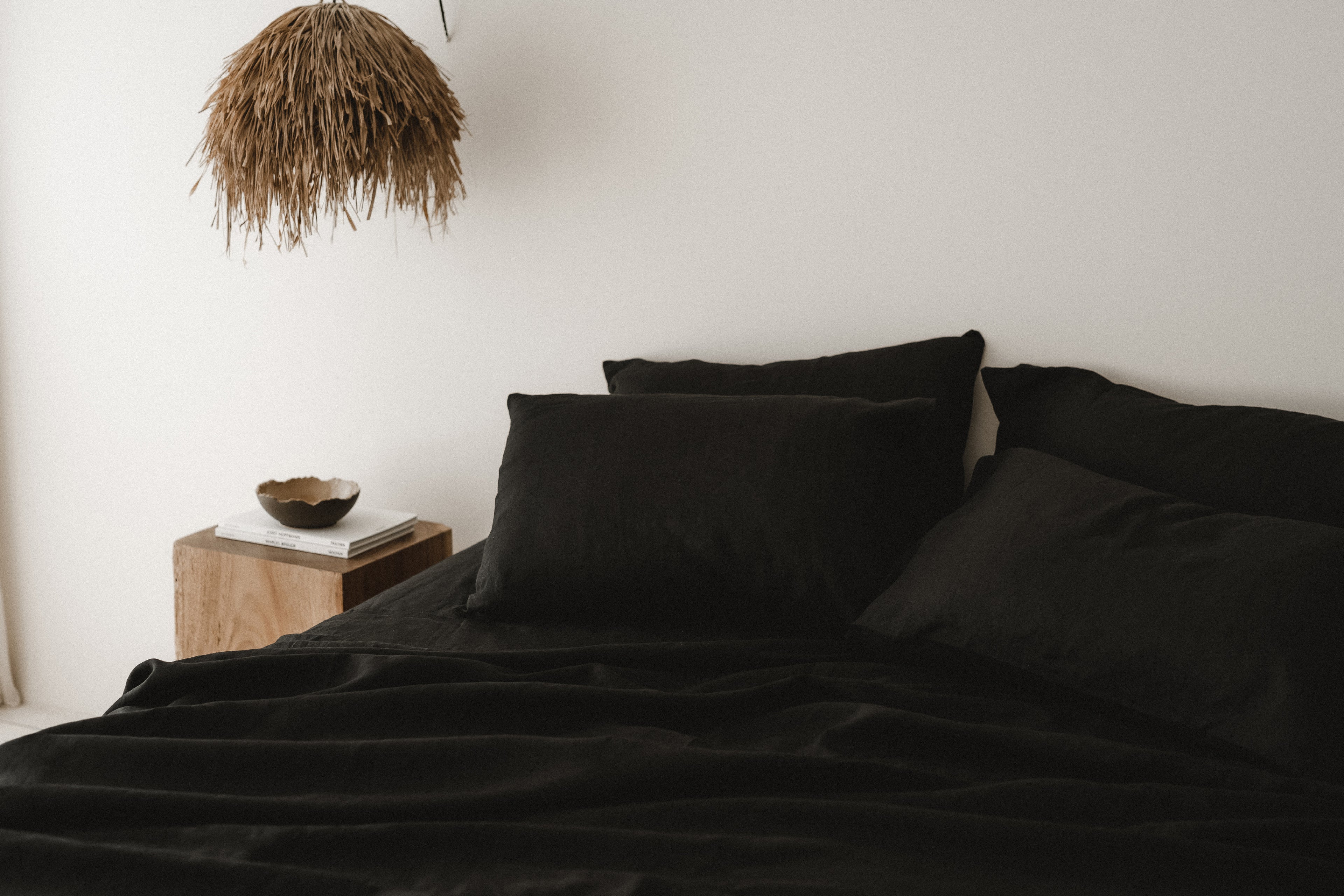 Drap-housse noir
