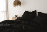Black pillowcase