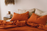 Burnt orange duvet cover Duvet covers True Things 