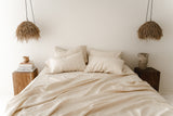 Beige sheet set