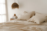 Beige sheet set