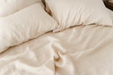 Beige sheet set