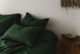 Forest green flat sheet