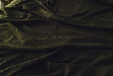Dark olive flat sheet