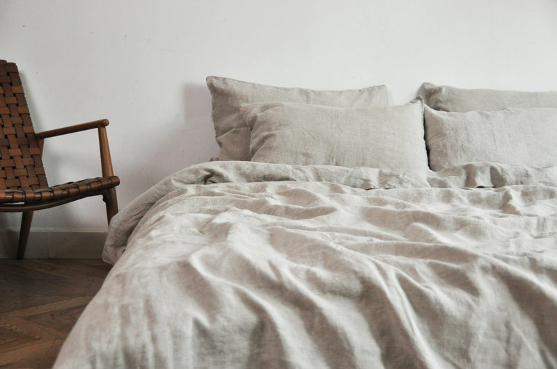 Undyed duvet cover