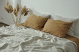 Undyed coverlet