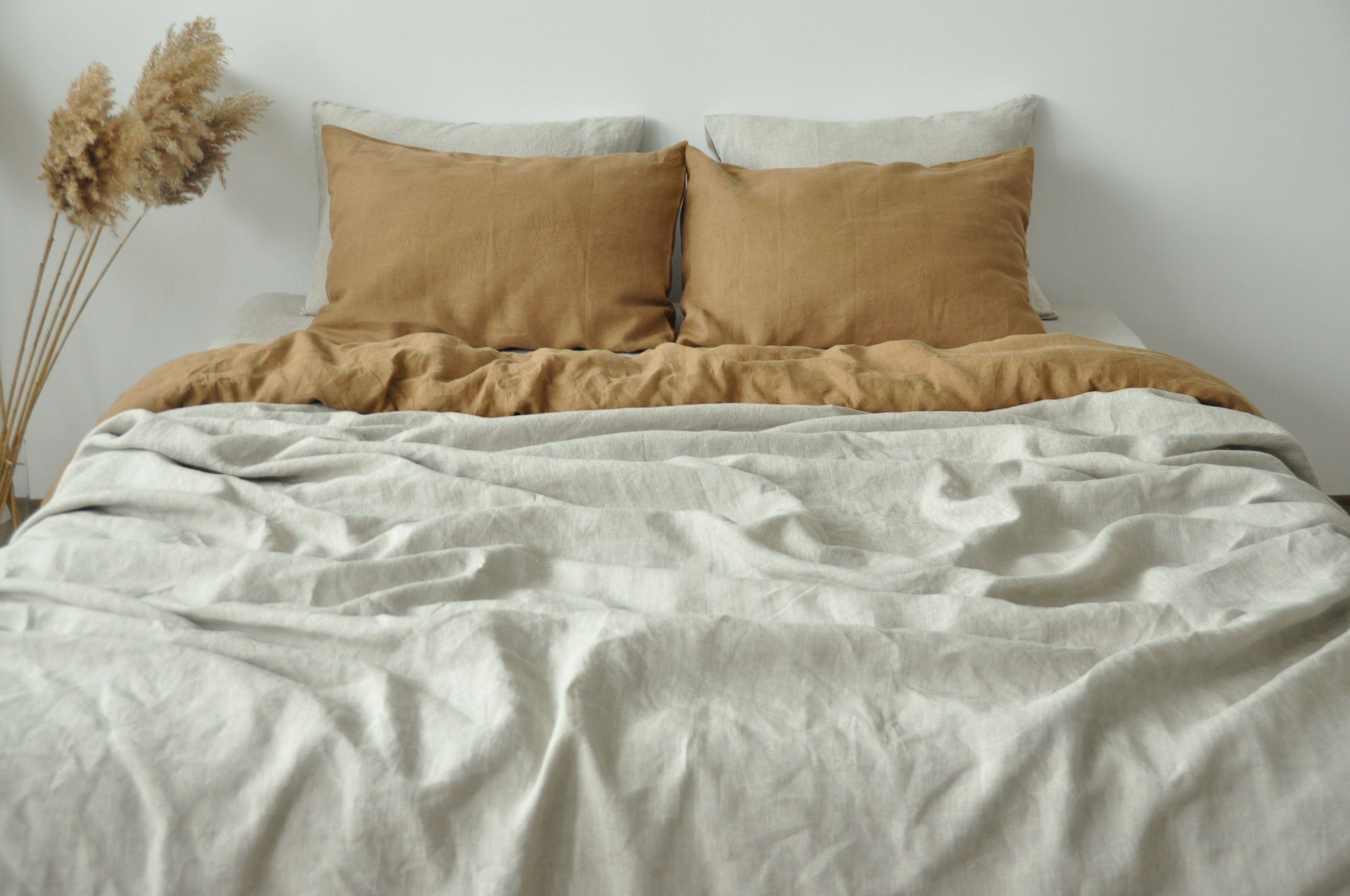 Ungefärbte Bettdecke