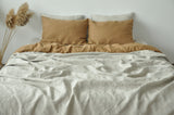 Undyed coverlet