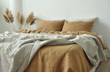 Undyed coverlet