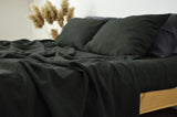 Charcoal green sheet set