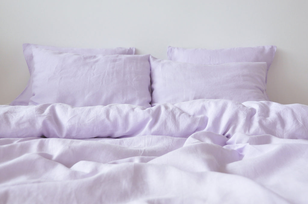 Lilac duvet cover