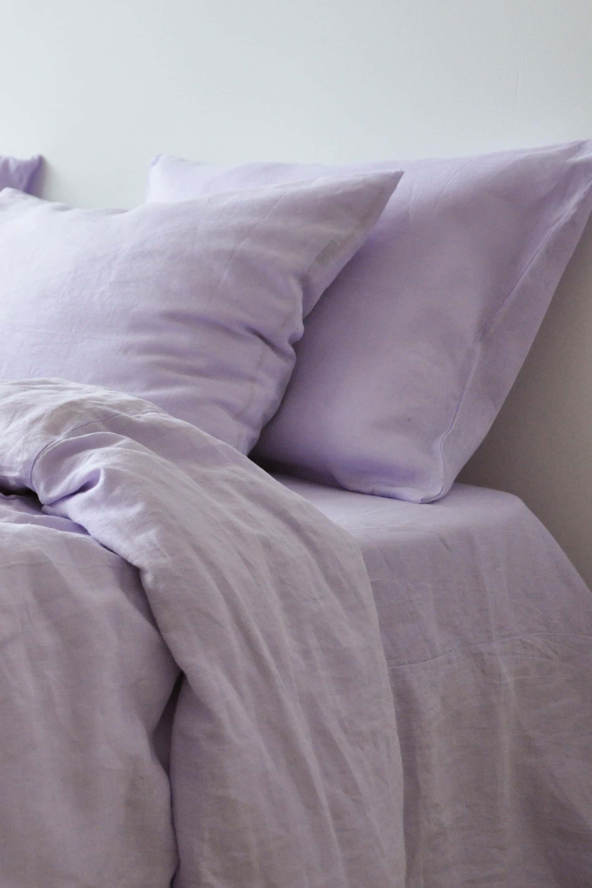 Lilac duvet cover