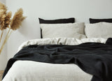 Black waffle coverlet - True Things