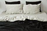 Black waffle coverlet - True Things